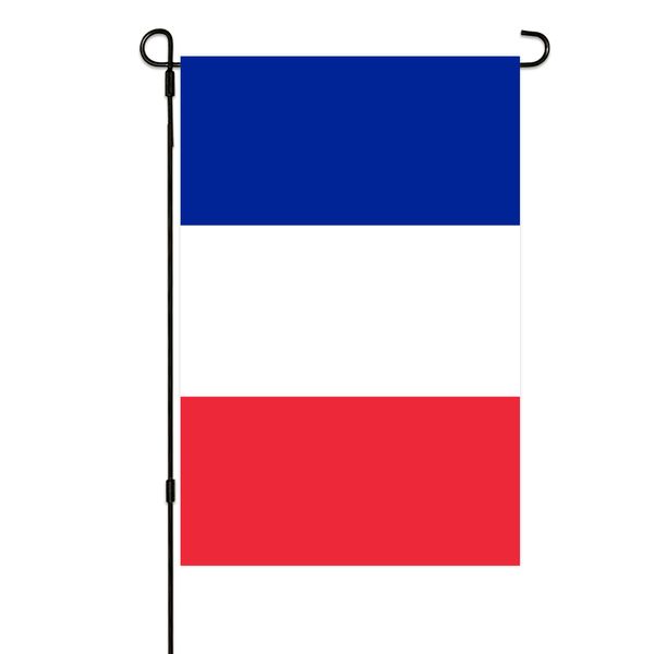 france flag franch garden flags 30x45cm vertical double sided patriotic small garden banner for yard outdoor decor
france flag franch garden flags 30x45cm vertical double sided patriotic small garden banner for yard outdoor decor