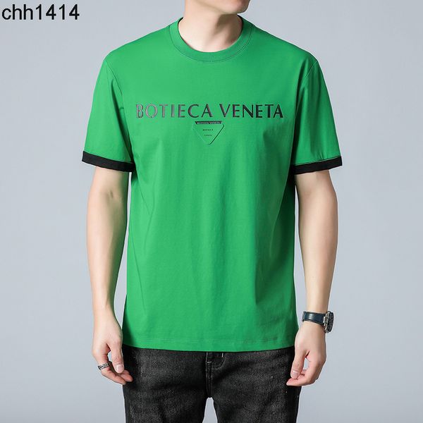 2022 new summer korean short t shirt pullover men's loose botvegas venetas neck lettered t-shirt casual color matching short sleeves, White;black
2022 new summer korean short t shirt pullover men's loose botvegas venetas neck lettered t-shirt casual color matching short sleeves, White;black