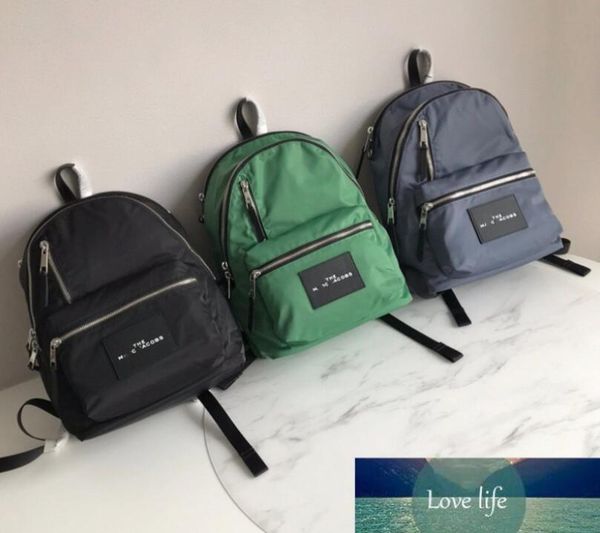backpack leisure schoolbag letters ptint nylon with leather waterproof european and american fashion women bag factory price
backpack leisure schoolbag letters ptint nylon with leather waterproof european and american fashion women bag factory price