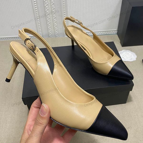 2022/23 dress shoes for women low heel stiletto wedding party slingbacks elegant sheepskin pointed toe sandals famous designer casual sho, Black
2022/23 dress shoes for women low heel stiletto wedding party slingbacks elegant sheepskin pointed toe sandals famous designer casual sho, Black