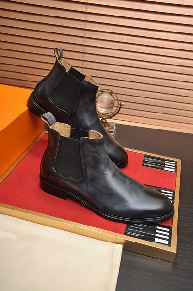 new mnes ankle boots designer men classic genuine leather fashion brand motorcycle boots formal business dress shoes size 38-45, Black
new mnes ankle boots designer men classic genuine leather fashion brand motorcycle boots formal business dress shoes size 38-45, Black