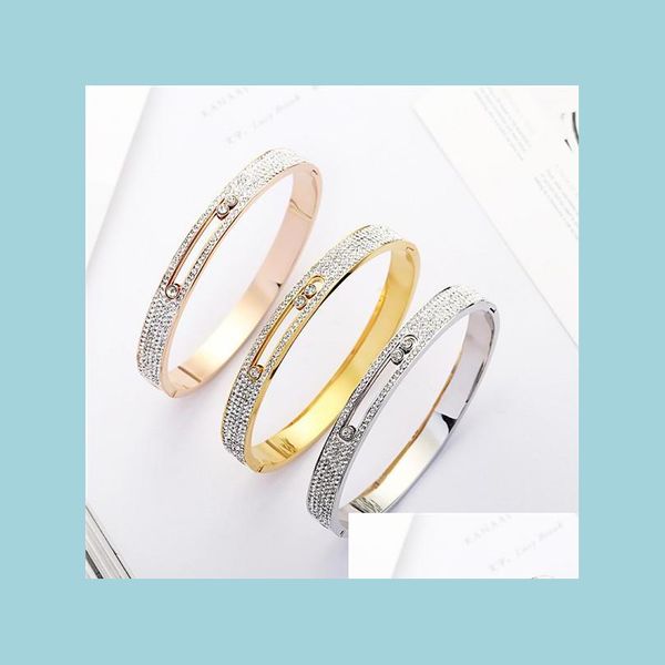 bangle fashion crystal bracelet for women stainless steel bangle bracelets charm bridal wedding party jewelry drop delivery 20 bdehome dh8sd, Black
bangle fashion crystal bracelet for women stainless steel bangle bracelets charm bridal wedding party jewelry drop delivery 20 bdehome dh8sd, Black