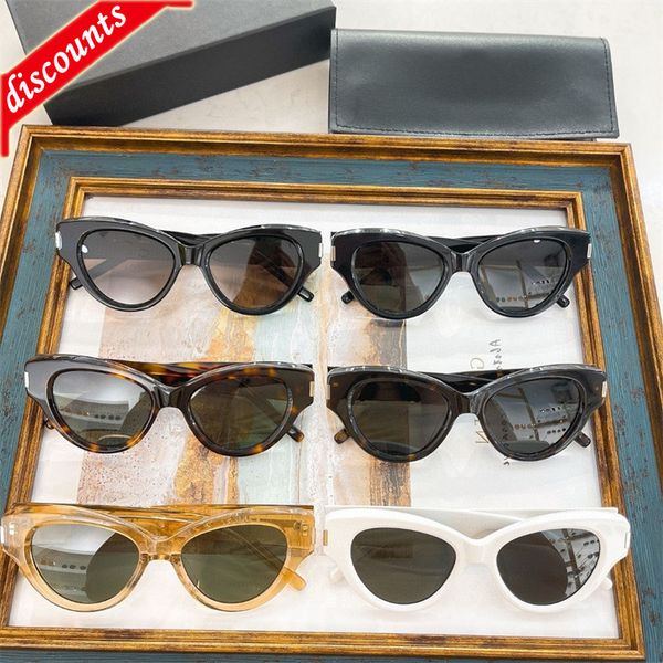 designer sunglasses slp fashion plate cat's eye doudou ben dou net red same personalized sl506, White;black
designer sunglasses slp fashion plate cat's eye doudou ben dou net red same personalized sl506, White;black
