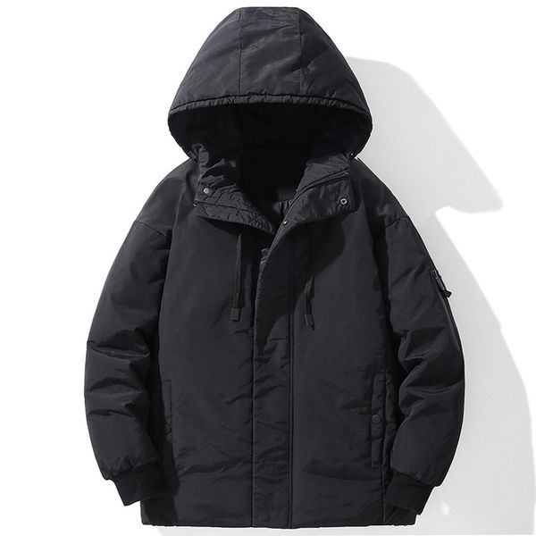 fashion down coat goose parkas jacket windbreaker long parka wind outdoor men's casual couple solid color cotton clothes, Black;brown 
fashion down coat goose parkas jacket windbreaker long parka wind outdoor men's casual couple solid color cotton clothes, Black;brown