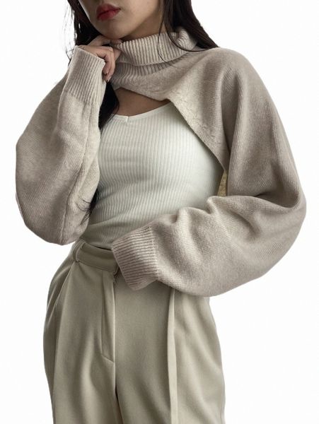 women's sweaters dazy 1pc turtleneck batwing sleeve shrug sweater l2zm#, White;black
women's sweaters dazy 1pc turtleneck batwing sleeve shrug sweater l2zm#, White;black