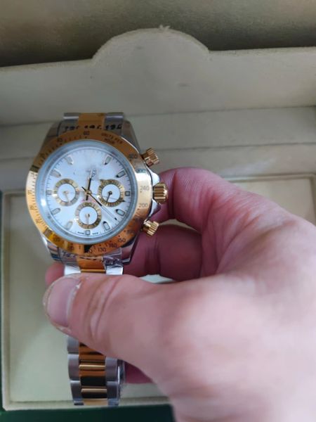 with original box luxury mens watch ceramic bezel automatic movement sapphire glass m116519 all dials work solid stainless steel strap men w, Slivery;brown
with original box luxury mens watch ceramic bezel automatic movement sapphire glass m116519 all dials work solid stainless steel strap men w, Slivery;brown