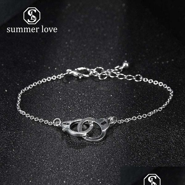 link chain dom handcuff charm chain couple bracelet adjustable sier gold plating women men fashion valentines day jewelry dr bdehome dhuw4, Black
link chain dom handcuff charm chain couple bracelet adjustable sier gold plating women men fashion valentines day jewelry dr bdehome dhuw4, Black