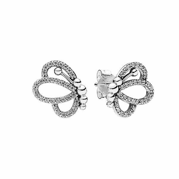 sparkling openwork butterfly stud earring women girls real sterling silver wedding gift jewelry original box set for pandora cz diamond earr, Golden;silver
sparkling openwork butterfly stud earring women girls real sterling silver wedding gift jewelry original box set for pandora cz diamond earr, Golden;silver