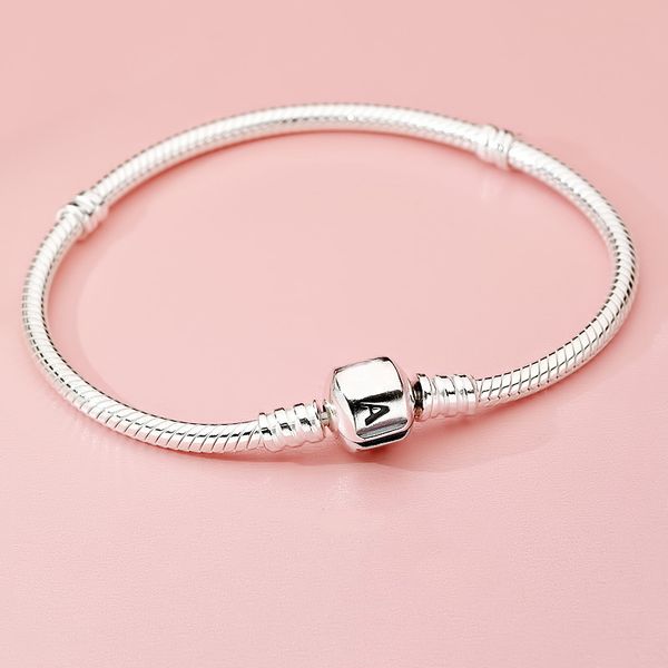 classic clasp women men charm bracelet real sterling silver snake chain party jewelry original box for pandora girlfriend gift beads bracele, Golden;silver
classic clasp women men charm bracelet real sterling silver snake chain party jewelry original box for pandora girlfriend gift beads bracele, Golden;silver