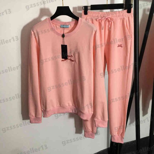designer women tracksuits outfit jogging suit fashion brand chest embroidered letter sweatshirts and tie belt pants two piece sets size s-xl, Gray
designer women tracksuits outfit jogging suit fashion brand chest embroidered letter sweatshirts and tie belt pants two piece sets size s-xl, Gray