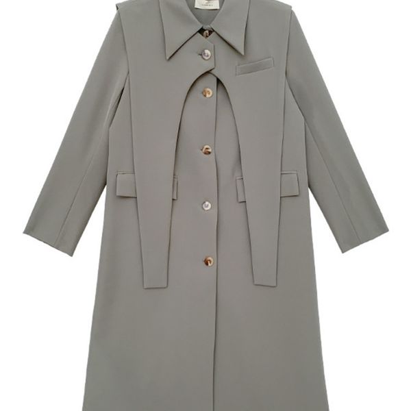 women's trench coats deat fashion women's trench coat lapel spliced single breasted loose long sleeve temperament windbreaker autu, Tan;black
women's trench coats deat fashion women's trench coat lapel spliced single breasted loose long sleeve temperament windbreaker autu, Tan;black