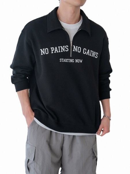 men's hoodies & sweatshirts dazy men slogan graphic half zip drop shoulder sweatshirt q1nb#, Black
men's hoodies & sweatshirts dazy men slogan graphic half zip drop shoulder sweatshirt q1nb#, Black