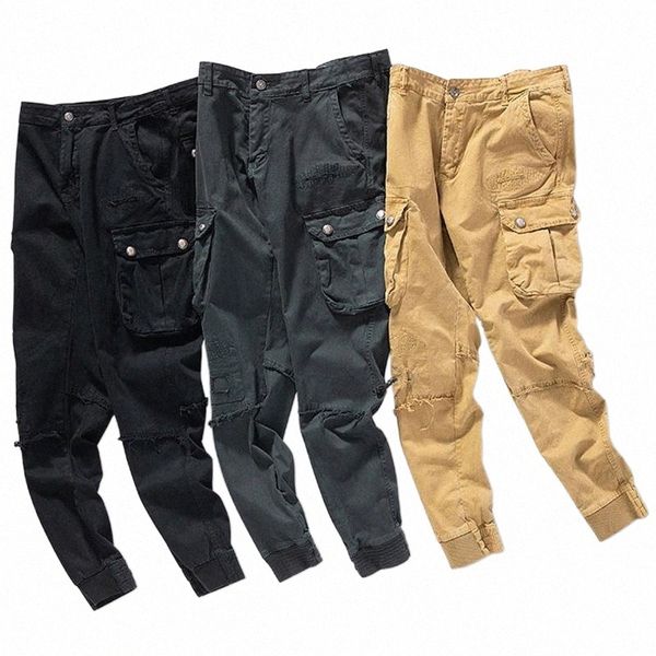 men's pants mens casual joggers running pants cargo solid color men cotton elastic trouser tracksuit gym military leggings men's 4, Black
men's pants mens casual joggers running pants cargo solid color men cotton elastic trouser tracksuit gym military leggings men's 4, Black