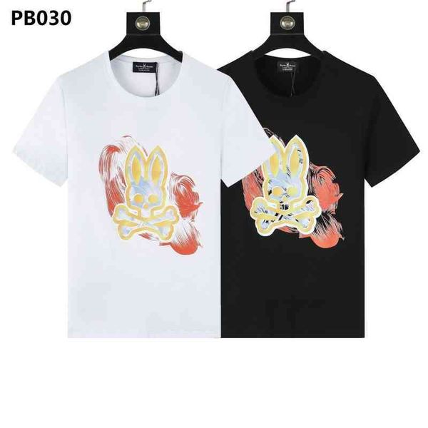 t shirts mens psychoes bunnies casual fashionable skull rabbit round neck trendy pure cotton designer comfortable classic high sence shirts, White;black
t shirts mens psychoes bunnies casual fashionable skull rabbit round neck trendy pure cotton designer comfortable classic high sence shirts, White;black