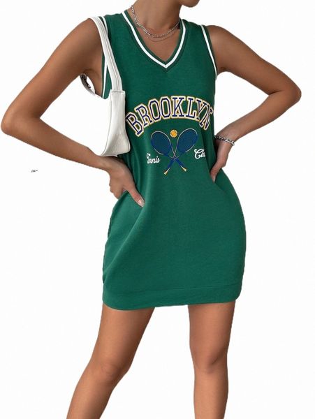 casual dresses letter graphic contrast trim tank dress i1aj#, Black;gray
casual dresses letter graphic contrast trim tank dress i1aj#, Black;gray