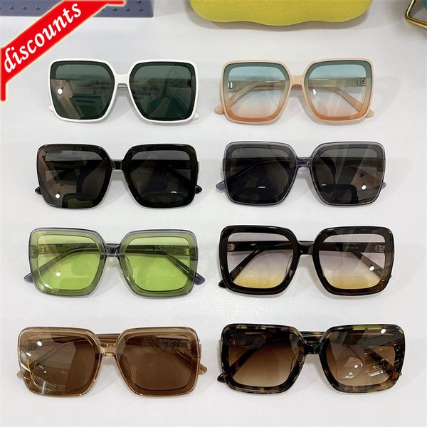 designer sunglasses g family's new generous frame fashion plate net red star same gg0579, White;black
designer sunglasses g family's new generous frame fashion plate net red star same gg0579, White;black