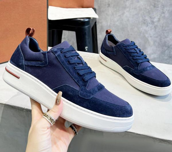 men's running shoes piana loro runner sneaker designer sneakers breathable mesh textile suede leather luxury comfortable a2
men's running shoes piana loro runner sneaker designer sneakers breathable mesh textile suede leather luxury comfortable a2