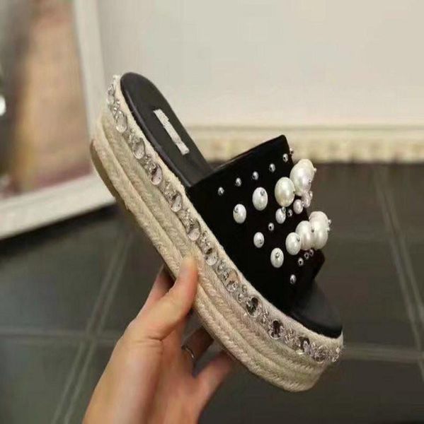 roman platform gladiator sandals slip on pearl slide sandal slippers pinkblack thick heel summer sandals sweet style woman party, Black
roman platform gladiator sandals slip on pearl slide sandal slippers pinkblack thick heel summer sandals sweet style woman party, Black