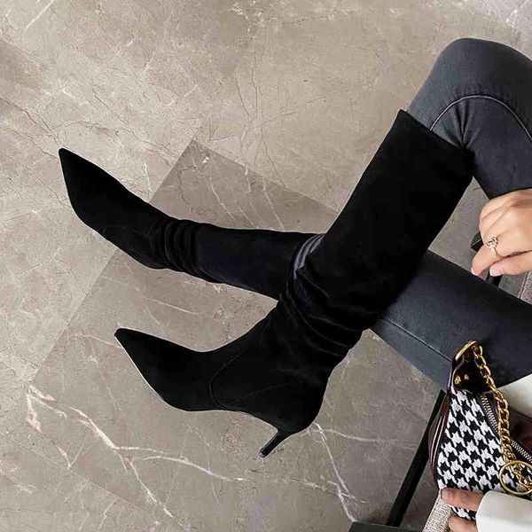 boots arden furtado 2021 fashion winter stilettos heels pointed toe nude knee high booties big size ladies boots 33 40 220906, Black
boots arden furtado 2021 fashion winter stilettos heels pointed toe nude knee high booties big size ladies boots 33 40 220906, Black