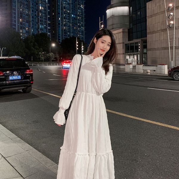 casual dresses french design long sleeve solid color dress designer a-line dresses black white s-2xl, Black;gray
casual dresses french design long sleeve solid color dress designer a-line dresses black white s-2xl, Black;gray