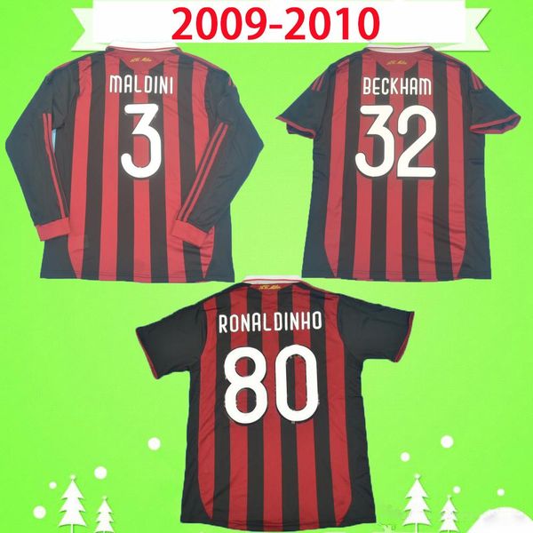 2009 2010 retro soccer jersey vintage football shirt 09 10 classic ac maglia da calcio long sleeve maldini seedorf milan beckham ronaldinho, Black
2009 2010 retro soccer jersey vintage football shirt 09 10 classic ac maglia da calcio long sleeve maldini seedorf milan beckham ronaldinho, Black