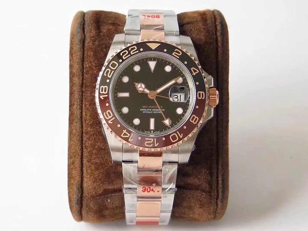 men's watch gm factory produces 3285 movement sapphire glass 904l fine steel folding, Slivery;brown
men's watch gm factory produces 3285 movement sapphire glass 904l fine steel folding, Slivery;brown