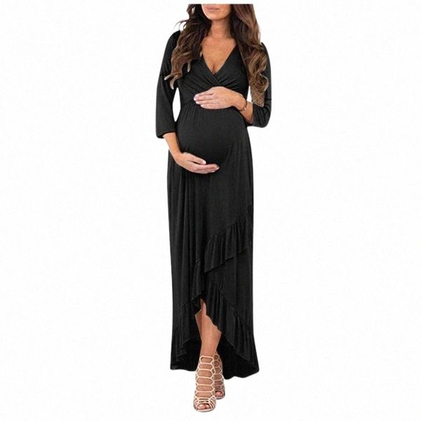 casual dresses casual dresses women solid color maternity dress long sleeve v-neck irregular ruffle one-piece clothes c6h6#, Black;gray
casual dresses casual dresses women solid color maternity dress long sleeve v-neck irregular ruffle one-piece clothes c6h6#, Black;gray