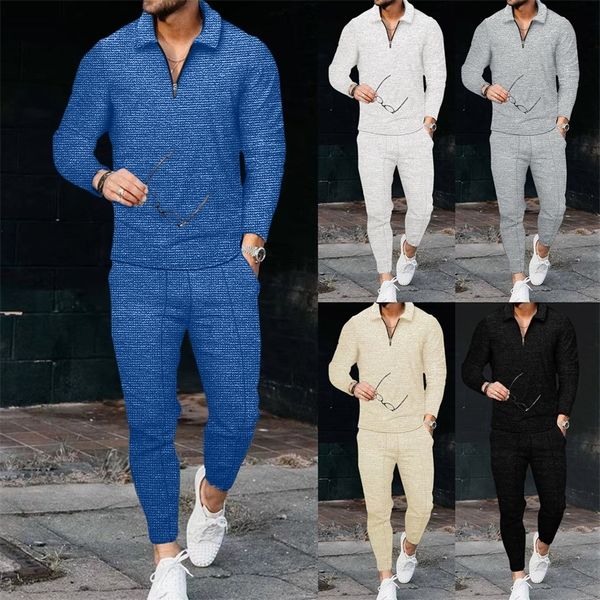 mens tracksuits mens tracksuit spring autumn clothes sportswear 2 piece set long sleeve polo shirtpants solid sweatsuit sports suits superme, Gray
mens tracksuits mens tracksuit spring autumn clothes sportswear 2 piece set long sleeve polo shirtpants solid sweatsuit sports suits superme, Gray