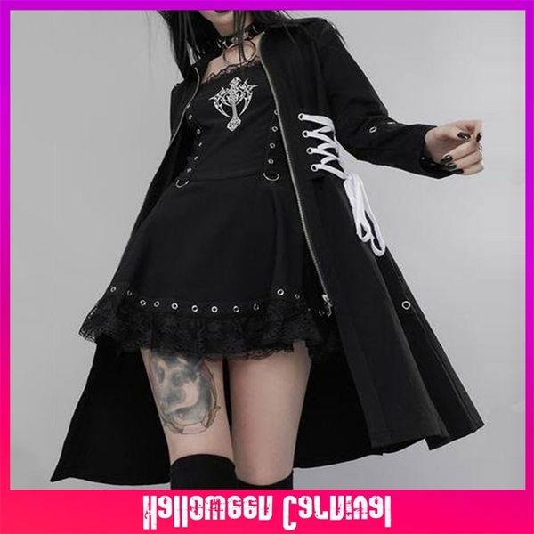women's trench coats women long coat parkas goth fashion trench cloak coat zipper long jacket black clothes female windbreaker overcoat, Tan;black
women's trench coats women long coat parkas goth fashion trench cloak coat zipper long jacket black clothes female windbreaker overcoat, Tan;black