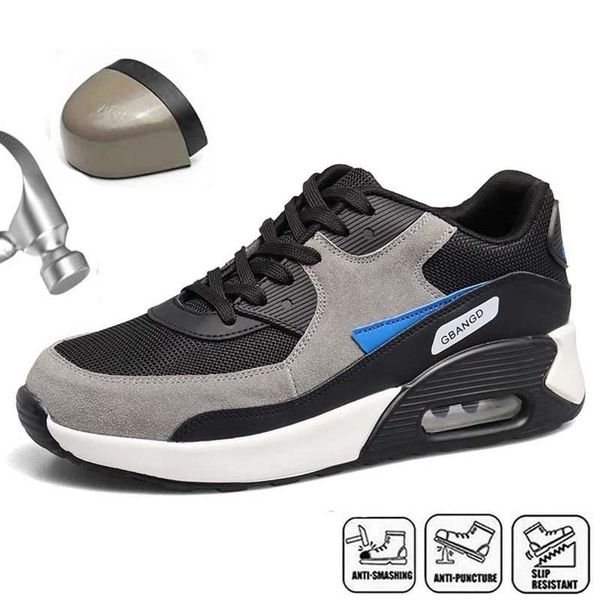dress shoes men's work safety steel toe sneakers anti-smashing anti-puncture boots industrial construction 220905, Black
dress shoes men's work safety steel toe sneakers anti-smashing anti-puncture boots industrial construction 220905, Black