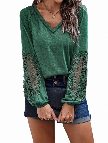 women's t-shirt contrast lace raglan sleeve tee i6k7#, White 
women's t-shirt contrast lace raglan sleeve tee i6k7#, White