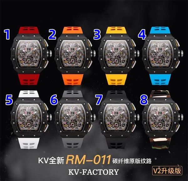 kv montre de luxe mens watches automatic machine movement many kinds case rubber strap luxury watch wristwatches, Slivery;brown
kv montre de luxe mens watches automatic machine movement many kinds case rubber strap luxury watch wristwatches, Slivery;brown