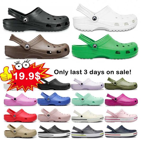 size m4-m11 croc clog buckle designer sandals slippers croos slides classic mens triple black white khaki navy blue waterproof shoes nursing
size m4-m11 croc clog buckle designer sandals slippers croos slides classic mens triple black white khaki navy blue waterproof shoes nursing