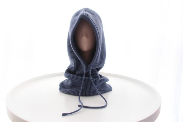 thickened solid color knitted scarf neck sleeve with hat dual-use one-piece head cap neck sleeve warm cap, Blue;gray
thickened solid color knitted scarf neck sleeve with hat dual-use one-piece head cap neck sleeve warm cap, Blue;gray