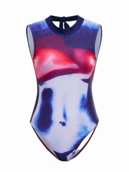 women's swimwear romwe cyber luvr all over print tie back one piece swimsuit b9fe#, White;black
women's swimwear romwe cyber luvr all over print tie back one piece swimsuit b9fe#, White;black