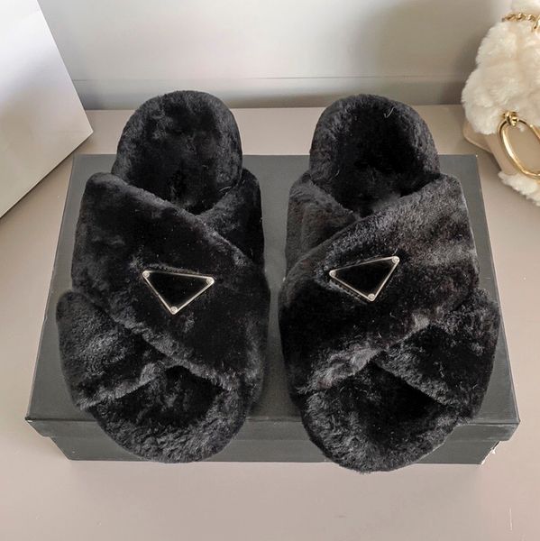 slippers designers wool slippers autumn winter warm women slide fluffy furry sandals luxurys comfortable letters fuzzy slipper, Black
slippers designers wool slippers autumn winter warm women slide fluffy furry sandals luxurys comfortable letters fuzzy slipper, Black