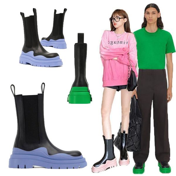 bottega boots men two tone lthr chelsa booties man lug platform chunky boot lady shoes luxury designer black/blue soles women boots 35--45
bottega boots men two tone lthr chelsa booties man lug platform chunky boot lady shoes luxury designer black/blue soles women boots 35--45