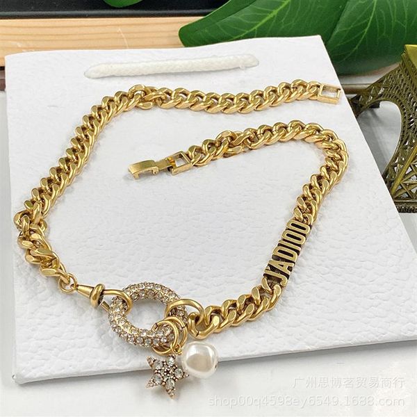 internet celebrity same style d home di home pearl necklace women's luxury high-end bracelet five-pointed star pendant211c, Silver
internet celebrity same style d home di home pearl necklace women's luxury high-end bracelet five-pointed star pendant211c, Silver