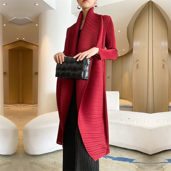 women's trench coats autumn lapel long-sleeved windbreaker jacket miyak fold fashion loose large size mid-length solid color trench coa, Tan;black
women's trench coats autumn lapel long-sleeved windbreaker jacket miyak fold fashion loose large size mid-length solid color trench coa, Tan;black