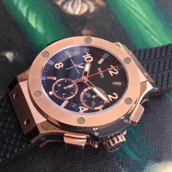 designer watches 316 precision steel rubber watchband fully automatic mechanical movement size 48mm sports watch without timing function, Slivery;brown
designer watches 316 precision steel rubber watchband fully automatic mechanical movement size 48mm sports watch without timing function, Slivery;brown