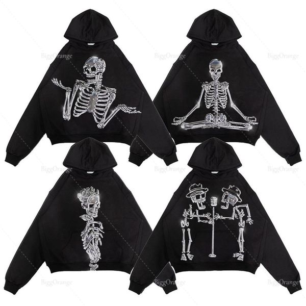 women's hoodies sweatshirts 2022 autumn and winter fashion hoodie men and women street casual y2k skull image print hoodie 220906, Black
women's hoodies sweatshirts 2022 autumn and winter fashion hoodie men and women street casual y2k skull image print hoodie 220906, Black
