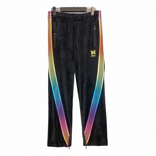 men's pants men's pants velvet awge needles sweatpants men women butterfly embroidered drawstring track striped webbing trousers f, Black
men's pants men's pants velvet awge needles sweatpants men women butterfly embroidered drawstring track striped webbing trousers f, Black