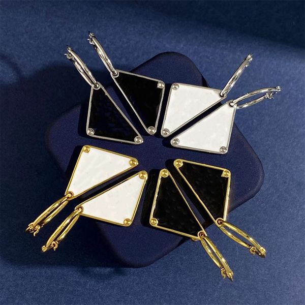 designer couple studs triangle black ear huggie designer pendant necklace mens and womens stainless steel jewelry valentine's day gifts, Golden;silver
designer couple studs triangle black ear huggie designer pendant necklace mens and womens stainless steel jewelry valentine's day gifts, Golden;silver