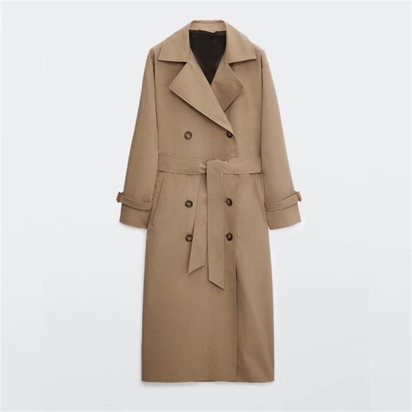 women's trench coats diyig woman autumn women's clothing retro casual loose double-breasted fashion overknee trench coat 220905, Tan;black
women's trench coats diyig woman autumn women's clothing retro casual loose double-breasted fashion overknee trench coat 220905, Tan;black