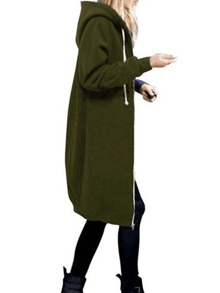 women's hoodies sweatshirts once autumn casual women long hoodies sweatshirt coat zip up outerwears hooded jacket winter pockets plus s, Black
women's hoodies sweatshirts once autumn casual women long hoodies sweatshirt coat zip up outerwears hooded jacket winter pockets plus s, Black