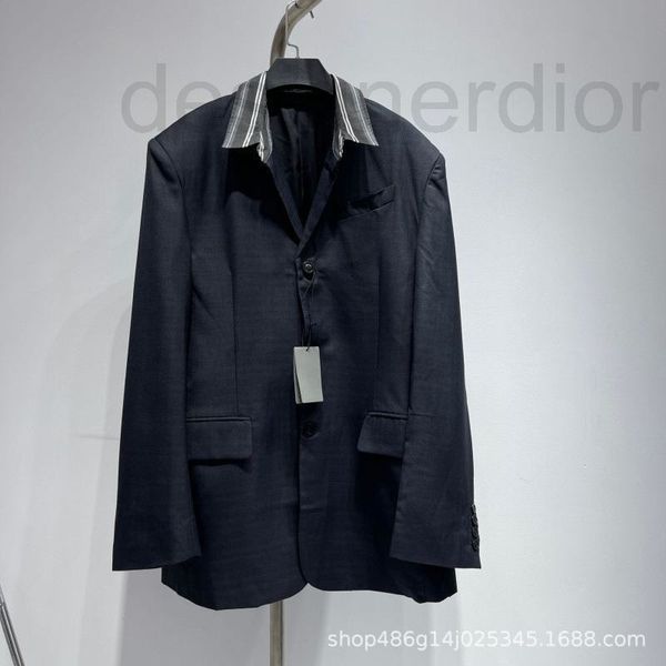 women's suits & blazers designer genuine paris new style suit welsh wool dark plaid collar silhouette men's and women's coat, White;black
women's suits & blazers designer genuine paris new style suit welsh wool dark plaid collar silhouette men's and women's coat, White;black