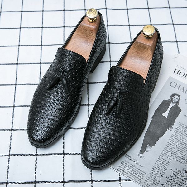 new luxury shoes everyday knit tassels slip on all match shoes for men casual loafers formal dress footwear sapatos tenis masculino, Black
new luxury shoes everyday knit tassels slip on all match shoes for men casual loafers formal dress footwear sapatos tenis masculino, Black