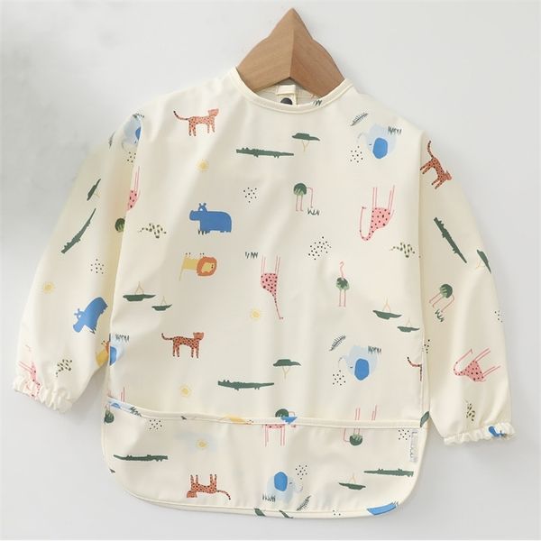 bibs burp cloths children long sleeved bib baby toddler bibs art crafts waterproof mealtime protection washable clean smock for kids 220906
bibs burp cloths children long sleeved bib baby toddler bibs art crafts waterproof mealtime protection washable clean smock for kids 220906