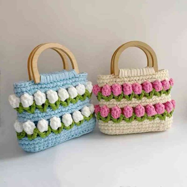 shoulder bags evening casual knit flower women handmade woven lady handbag cotton tote shopper daisy travel beach purses 220906
shoulder bags evening casual knit flower women handmade woven lady handbag cotton tote shopper daisy travel beach purses 220906