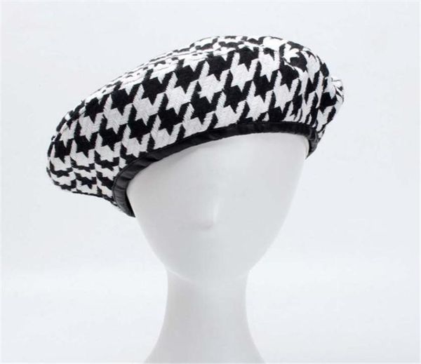 cool yy autumn berets cap winter hats for women french houndstooth beret fl, Blue;gray
cool yy autumn berets cap winter hats for women french houndstooth beret fl, Blue;gray